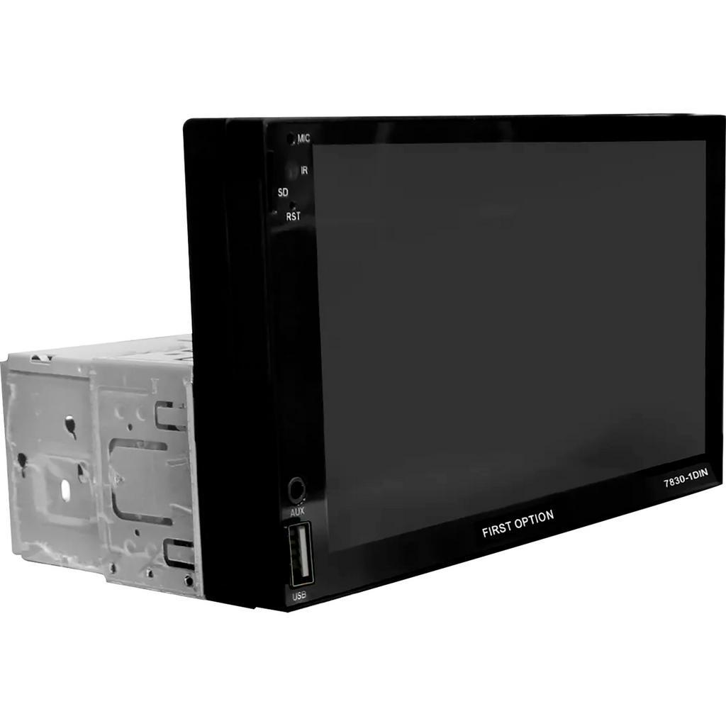 uyu Central Multimídia First Option 7830 1 Din Universal Touch Rádio