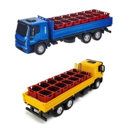 Caminhao Bebidas Iveco Carroceria Delivery Usual Brinquedos no