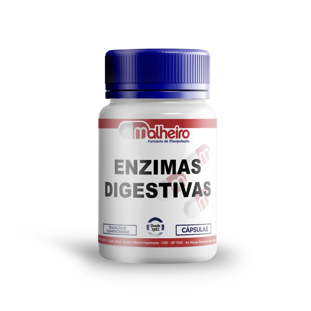 Complexo de Enzimas Digestivas Cápsulas