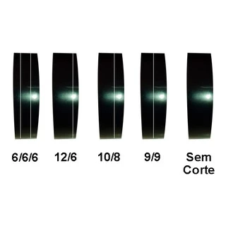 1 Fita PRETO para Bronzeamento Natural Maquina Cortadas e inteira