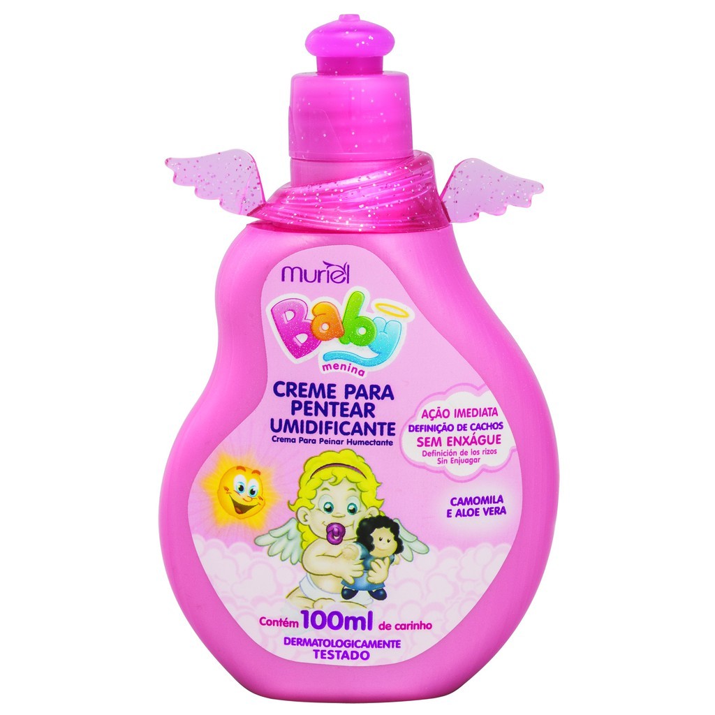 CREME PARA PENTEAR UMIDIFICANTE BABY 100ml - MURIEL | Shopee Brasil