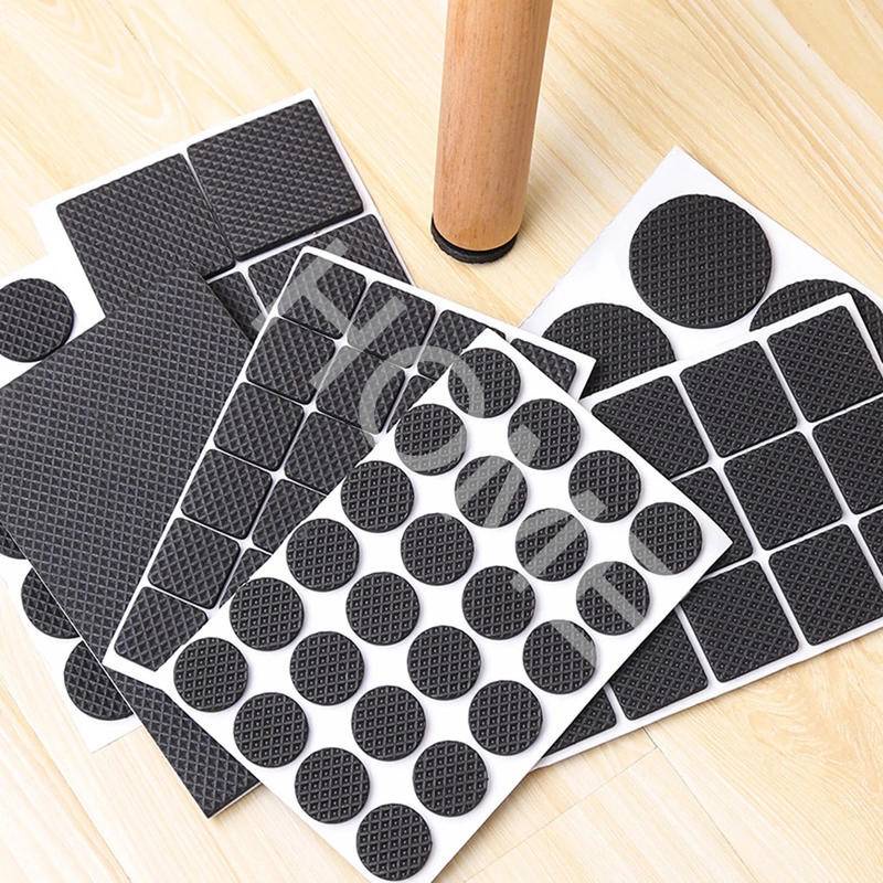 Móveis Autoadesivos Espessantes Pés De Feltro Rug Pads Anti-Derrapante Amortecedor De Pára-Choques Para Ferragens Protetoras De Mesa De Cadeira