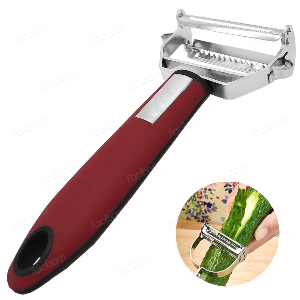 Descascador de Legumes Em Aço Inox Utensilio De Cozinha