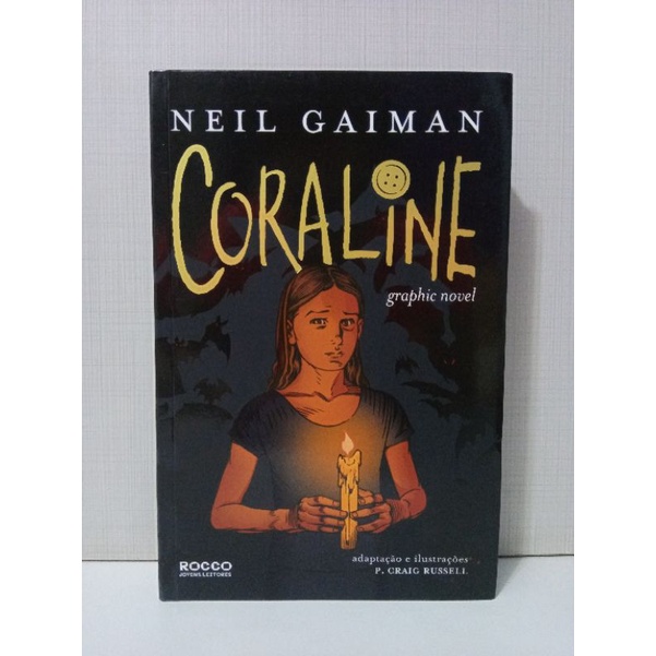 Hq Coraline Neil Gaiman Shopee Brasil