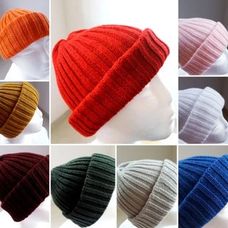 Touca / Gorro VERÃO em Lã fina Estilo Marinheiro Unissex Masculino Outono Inverno Adulto Feminina