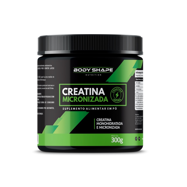 Creatina Micronizada e Monohidratada Body Shape | Shopee Brasil