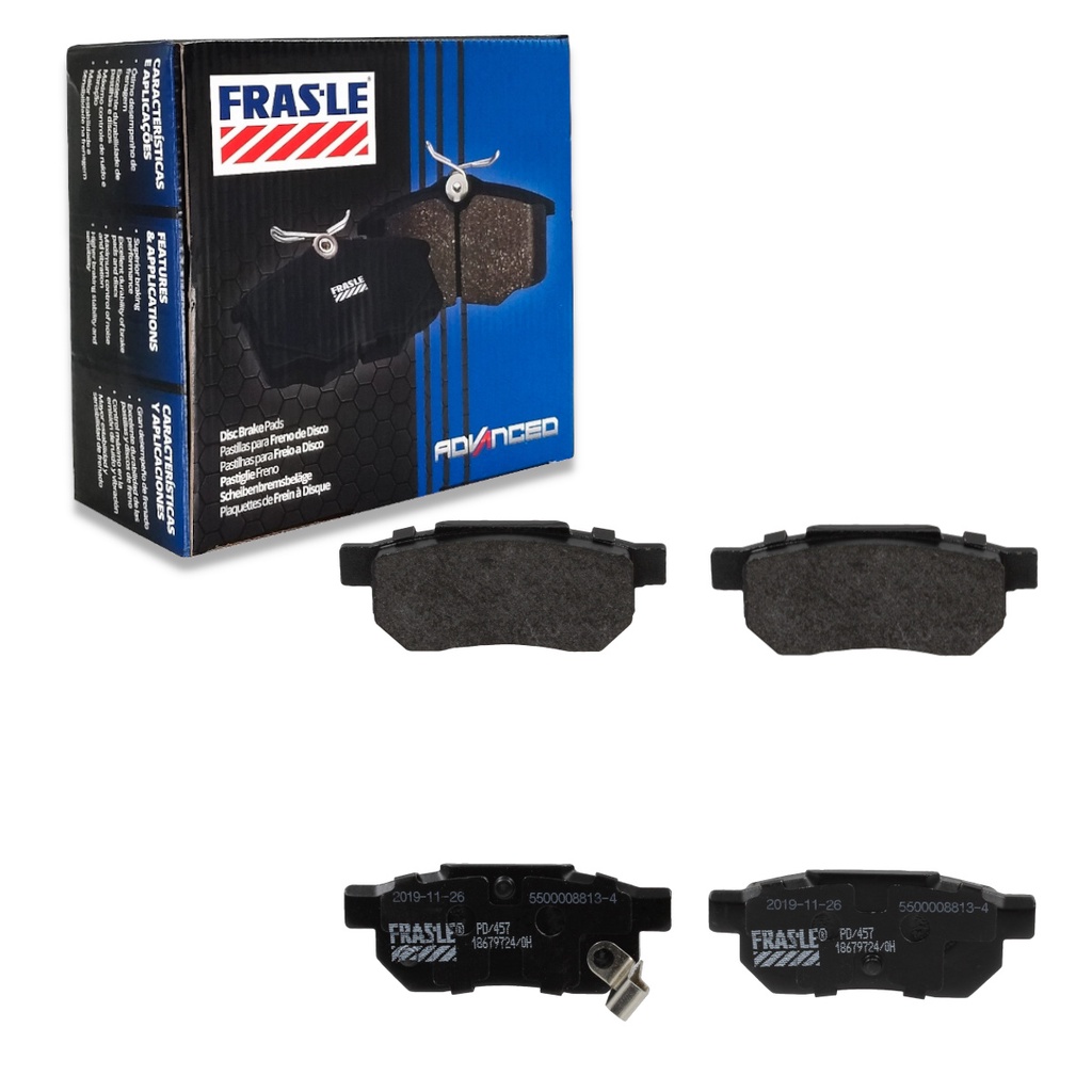 Pastilha Freio Traseira City, Fit 1.5 16v (Ref. Frasle PD457)