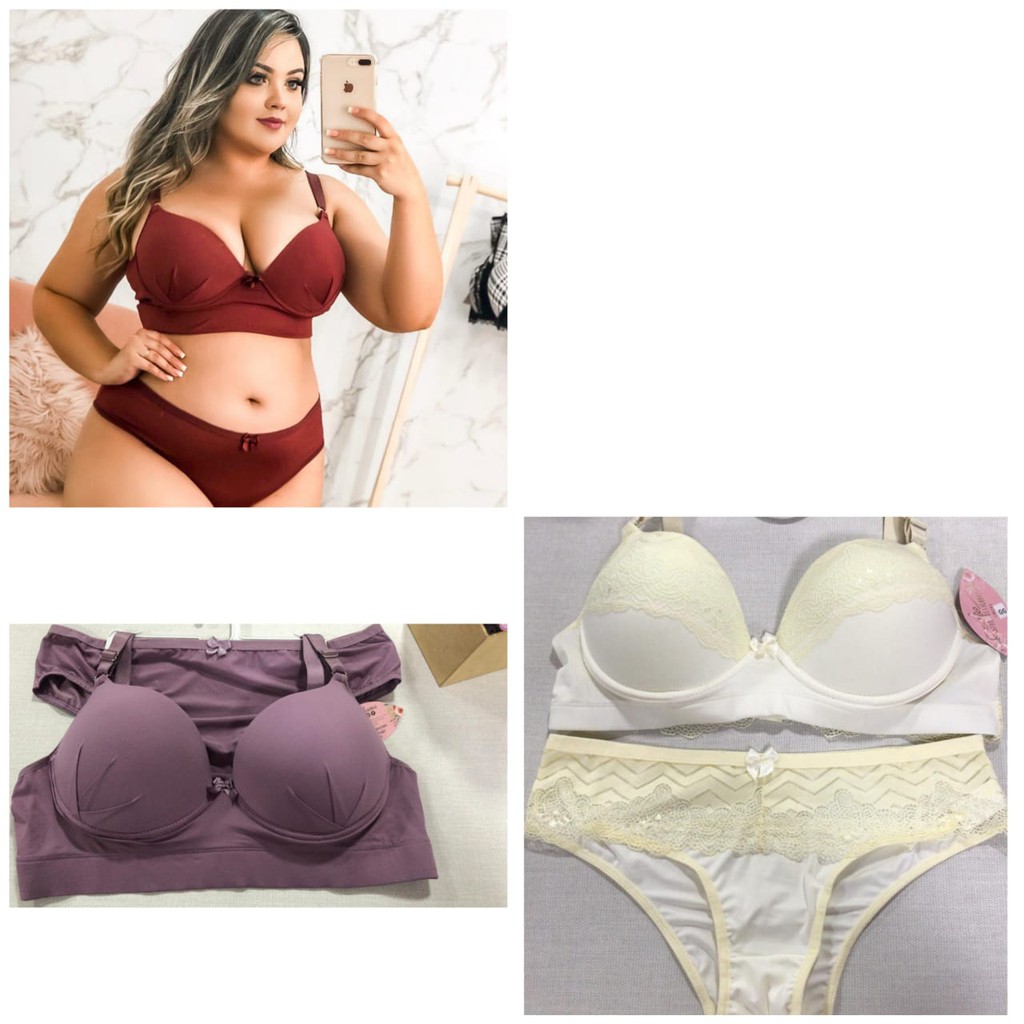 Langerie femininas best sale atacado plus size