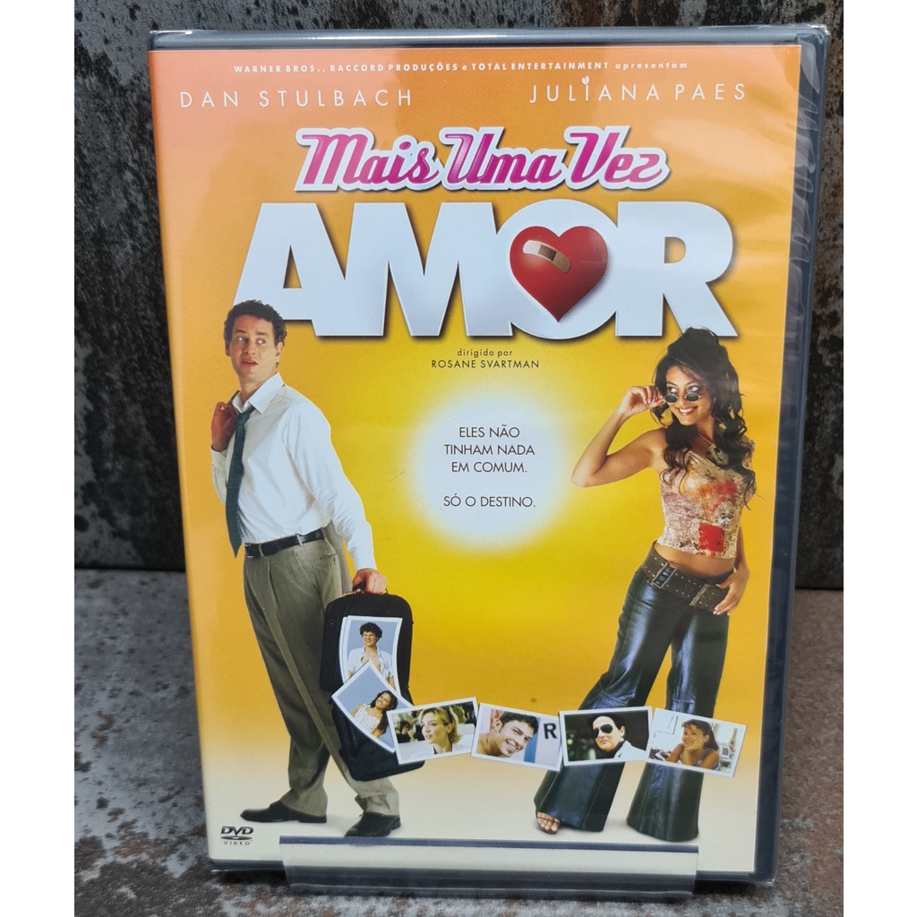 DVD Mais Uma Vez Amor - Dan Stulbach e Juliana Paes (Lacrado) | Shopee ...