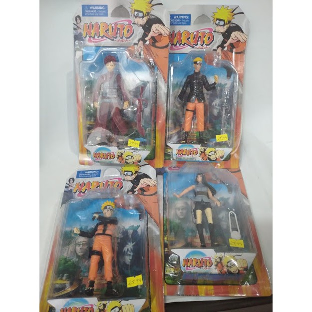 Compra online de 1/6 pçs dos desenhos animados série ninja minifiguras naruto  uzumaki crianças montado bloco de construção boneca brinquedos para  crianças educacional