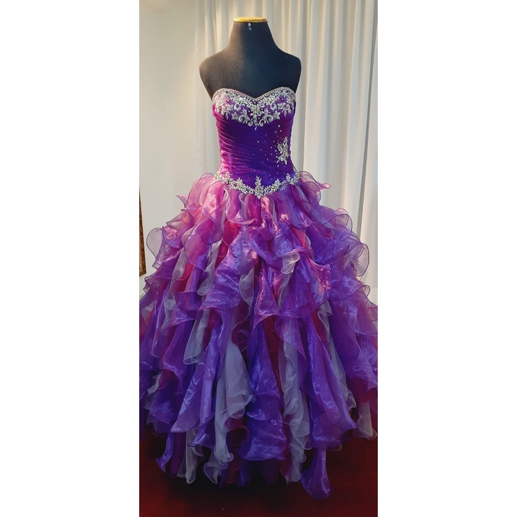 Vestidos de best sale 15 roxo