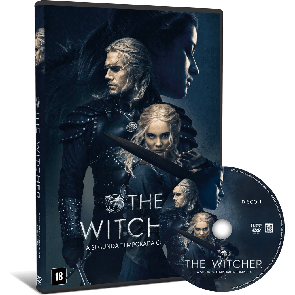 The Witcher - A Origem - T01  Witcher, Nova serie, Capa de dvd