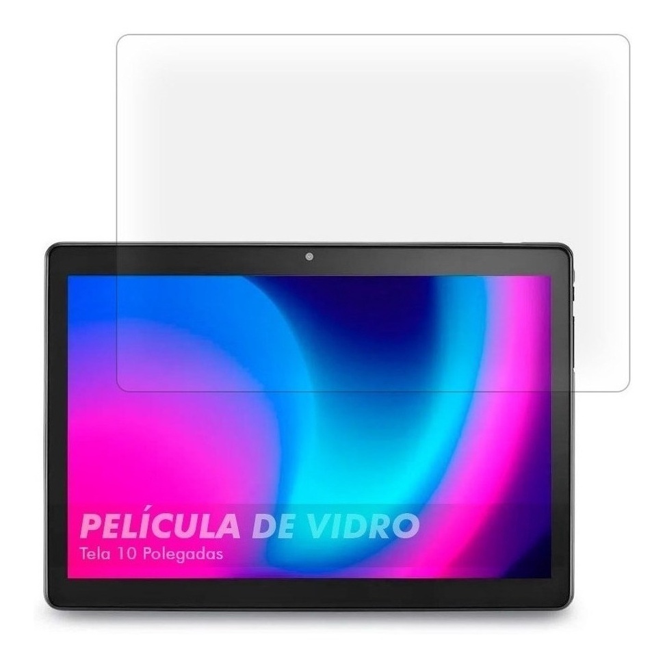 Película de Vidro Para Tablet 10 Polegadas Universal 25,2x14,2 cm