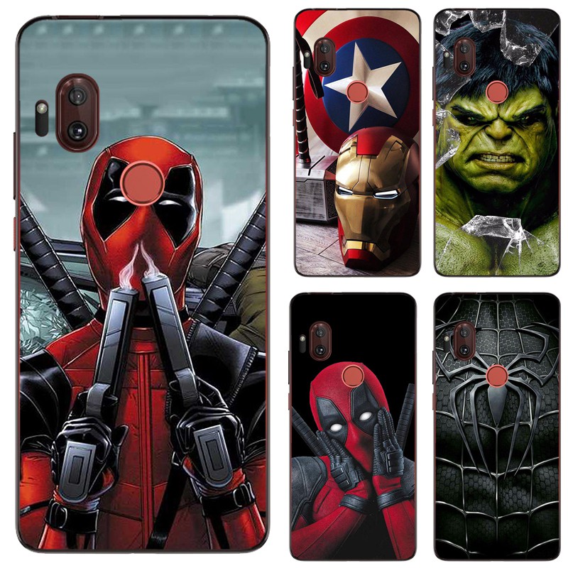 Motorola Moto One Hyper Phone Case Silicone TPU Soft Marvel Superhero Covers