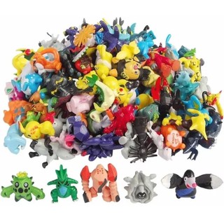 144 Aleatório 5 Tipos Bonecas Pokemon Pokémon Cápsula Brinquedos Bonecos -  Escorrega o Preço