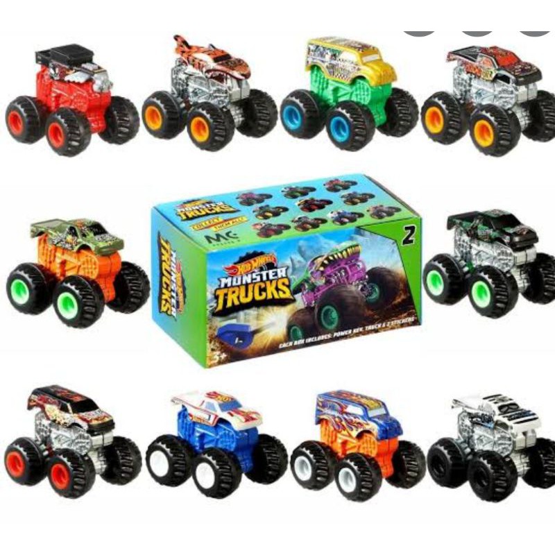 Hot Wheels Monster Trucks 2 Mystery Truck 1 Ea