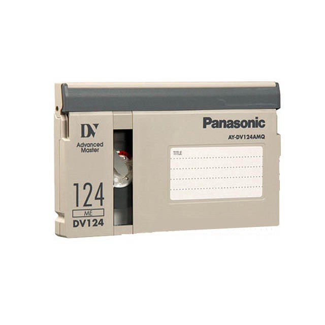 Fita DV HDV Panasonic AY-DV124AMQ DV Advanced Master de 124 Minutos ...
