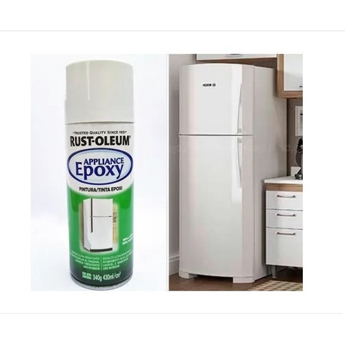 Spray Epóxi Para Geladeira 430ml Aço Inox Br Rust Oleum | Shopee Brasil