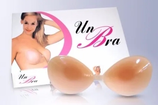 Kit Sutiã Unbra + Boob Tape Adesivo Bojo De Silicone Feminino sem