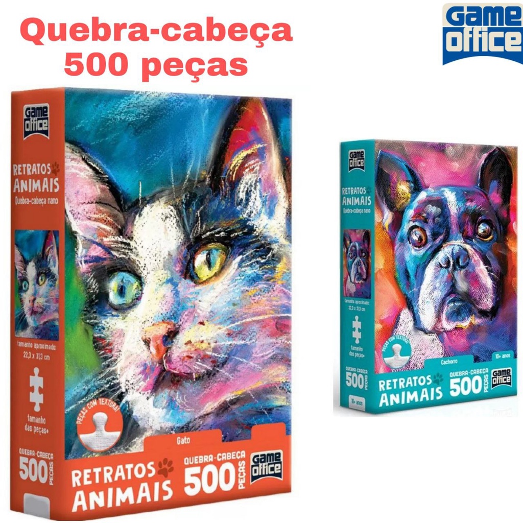 Quebra-Cabeça de Madeira 3D - Cachorro Buldogue