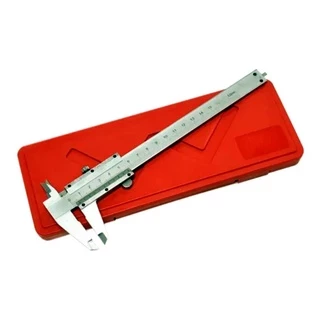 Paquímetro Universal Analógico Em Aço 150mm Com Estojo - Tl38956