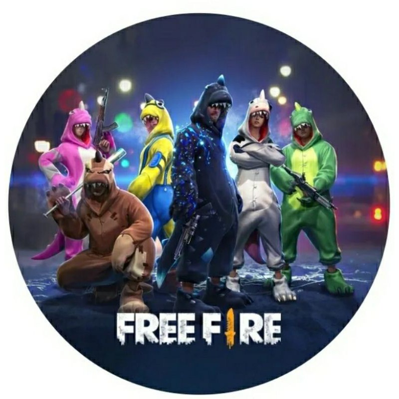 Arte Digital Logo Personalizado Free Fire – Montando a Sua Festa