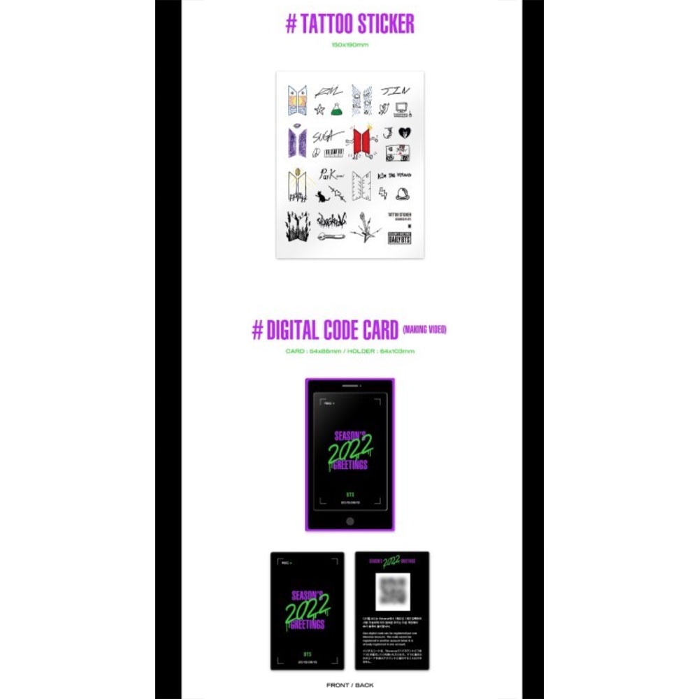 BTS 2022 SEASON'S GREETINGS | Shopee Brasil