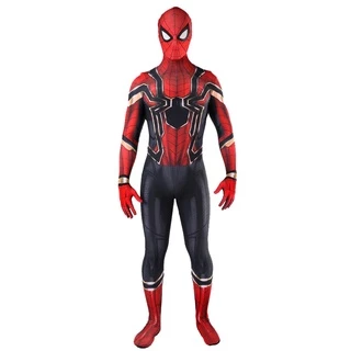 Cosplay Aranha de Ferro Traje Adulto Visor Glass Espelhado Guerra Infinita Ts Rock Heroes