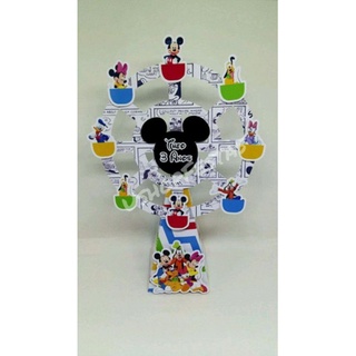 6 Rodas Gigante Mickey , Centro de mesa {Ushop Festas}.