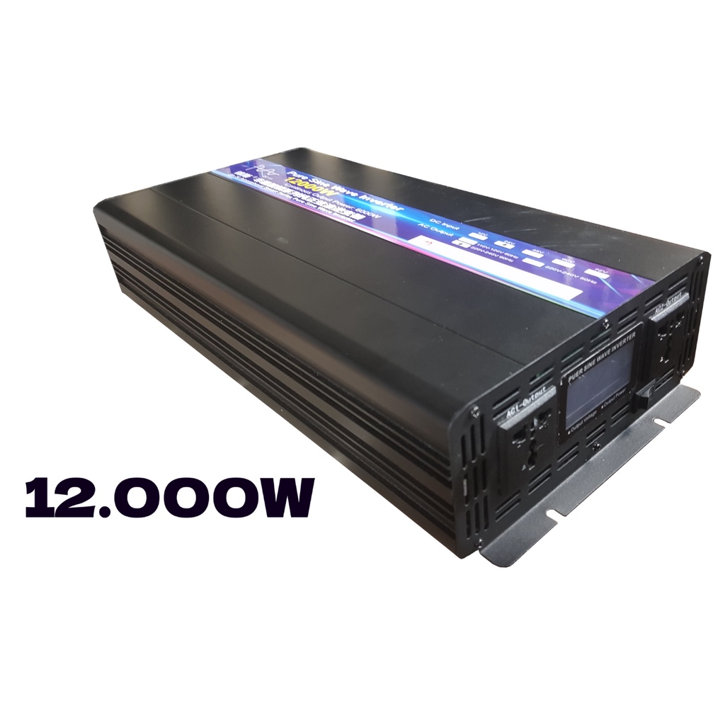 inversor 24v para 220v 12000w 60hz onda senoidal pura