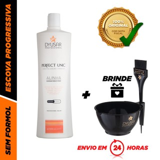 Escova Progressiva Perfect Unicplastia 1 Litro + BRINDE