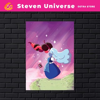 Quadro Desenho Animado Steven Universe Universo Steven