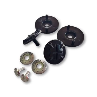 Kit Reparo Viseira Capacete Helt 630 Cross Vision + Fixação Pala Original
