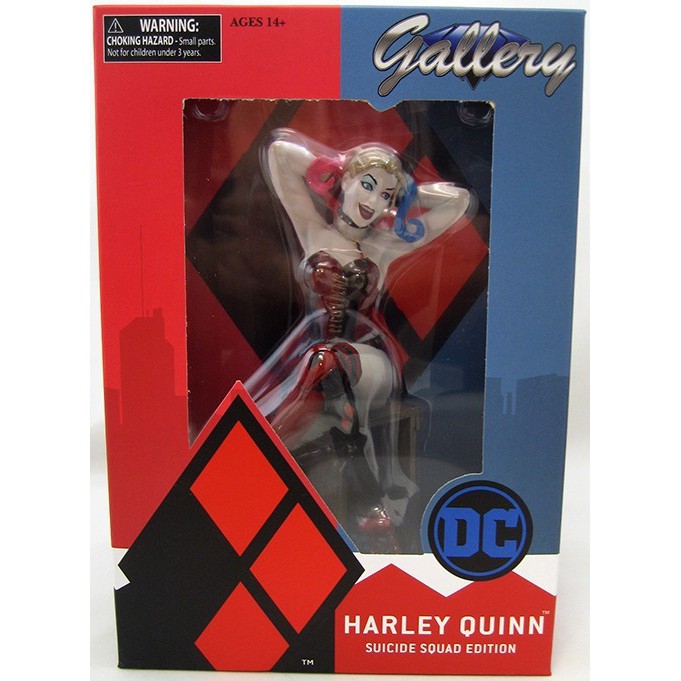 Dc Gallery Suicide Squad Harley Quinn Arlequina | Shopee Brasil