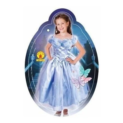 Fantasia Vestido Cinderela Original Disney Licenciada Pronta Entrega ...