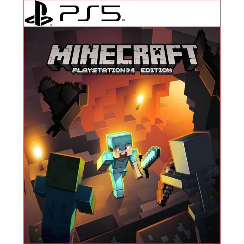 Minecraft PS5 Mídia Digital Playstation 5 - Venger Games
