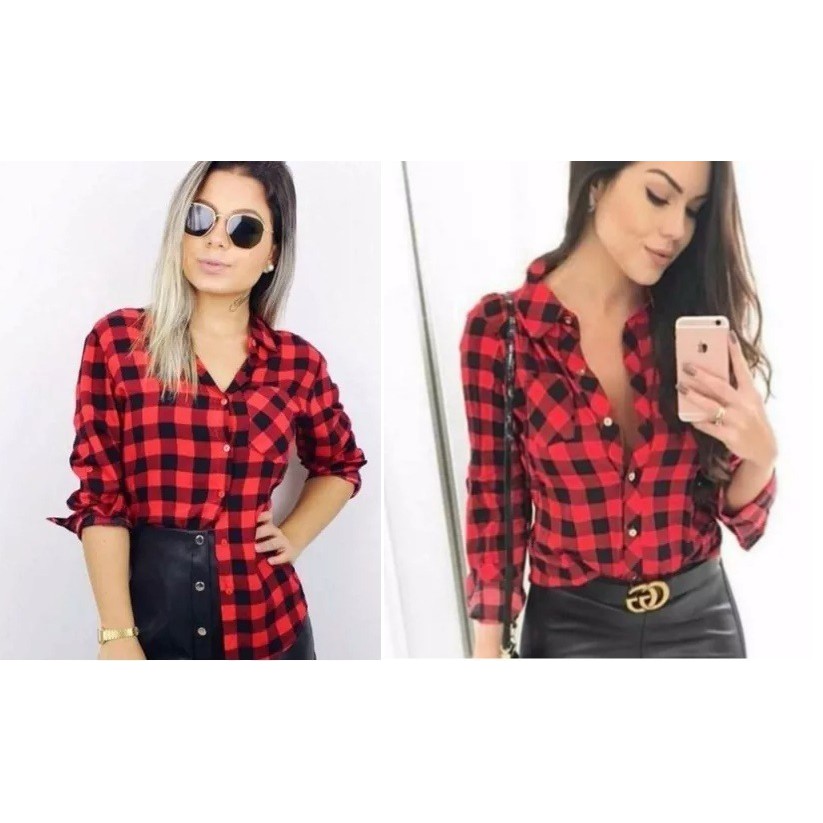 Blusas femininas de store quadrilha