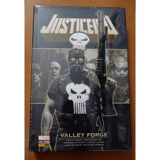 HQ Justiceiro: Valley Forge / Marvel Deluxe | Shopee Brasil