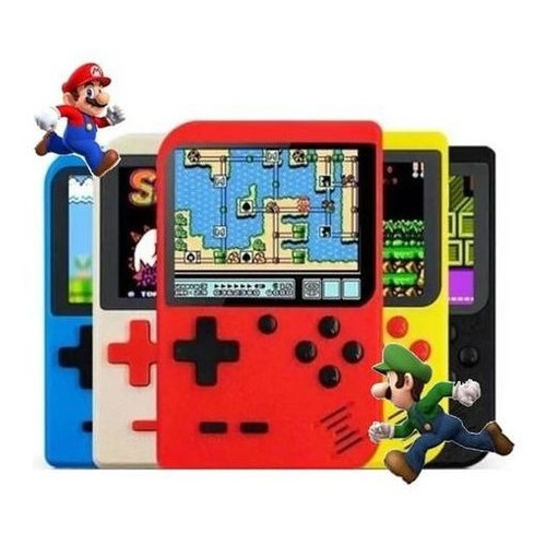 Mini Video Game Portatil 400 Jogos Classico Tv - Ax Super Mario