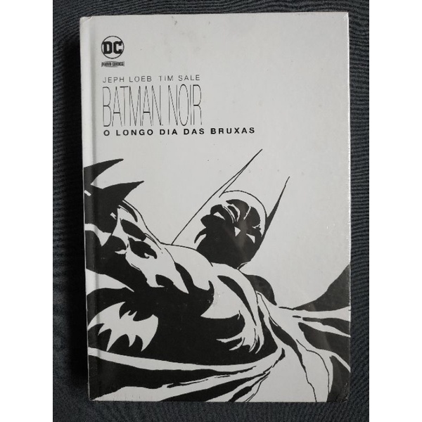 HQ Batman - O Longo Dia das Bruxas (Lacrado, 384 Páginas, Versão Noir, Jeph Loeb e Tim Sale)