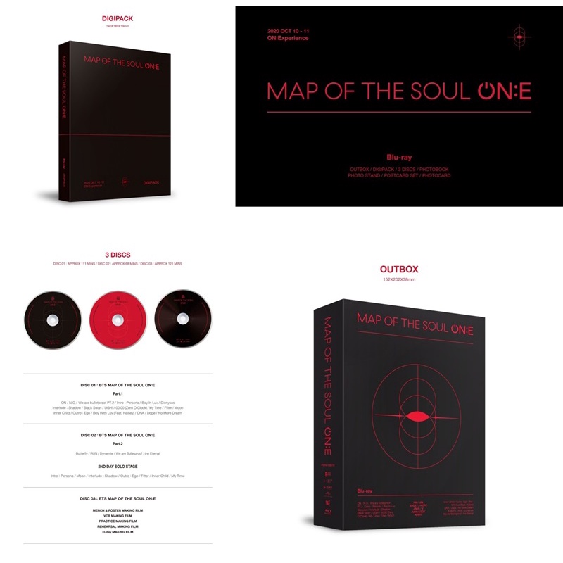 Bts - Map Of The Soul On: E (Dvd / Blu-Ray) + Aliko 's Special