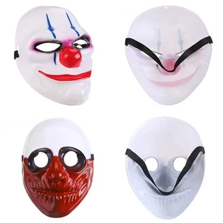 Mascara De Palhaço Para Festa Payday Video Game Halloween