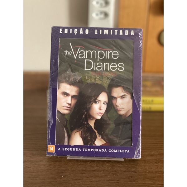 DVD The Vampire Diaries - 2ª Temporada - Lacrado | Shopee Brasil