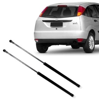 02 Amortecedores Tampa Traseira Ford Focus 2002 Até 2008 Porta-Malas