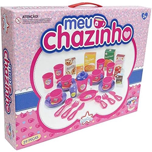 Jogo De Chá Bela e a Fera Infantil-Chazinho Da Princesa