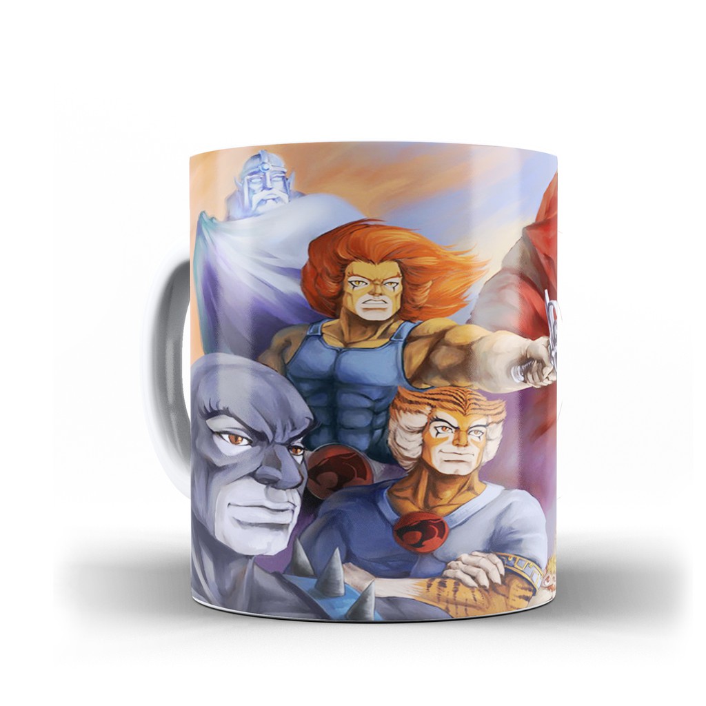 caneca thundercats desenho anos 80