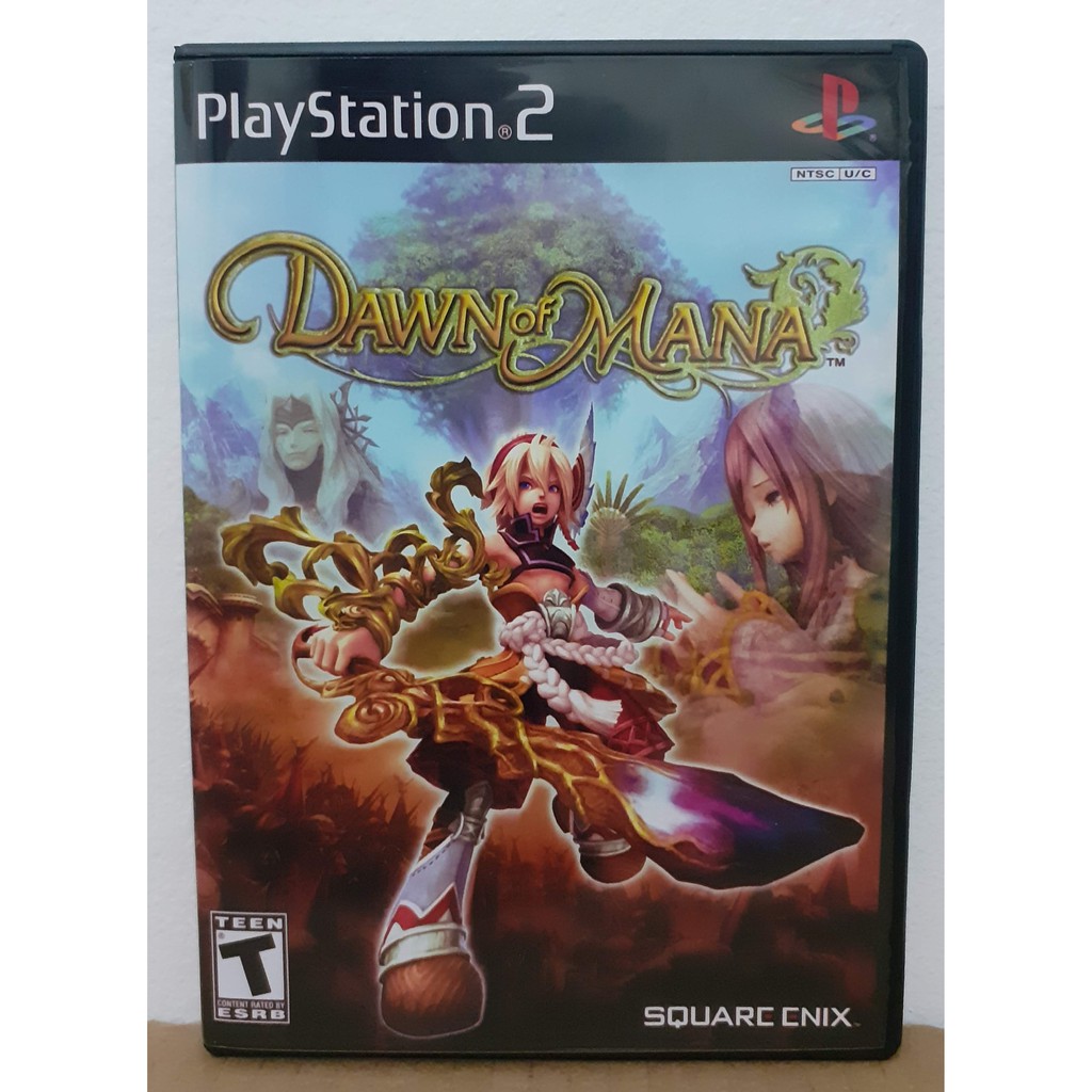 PS2 - DAWN OF MANA - PS2 (LEIAM A DESCRIÇÃO) | Shopee Brasil