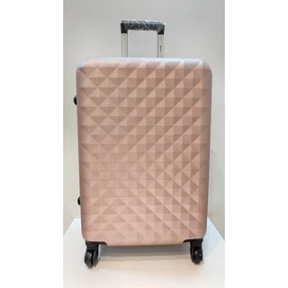 Mala de Viagem Rosê Média 23kg, para avião. 64x25x41. Ref: 220