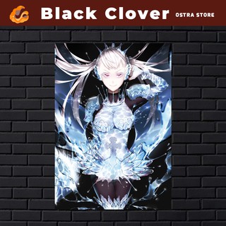 Quadro Placa Mdf Decoração Anime Black Cover Asta Full Hd