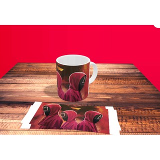 Caneca Série Round 6 Boneca Batatinha Frita 1,2,3 Netflix Personalizada Mod  02